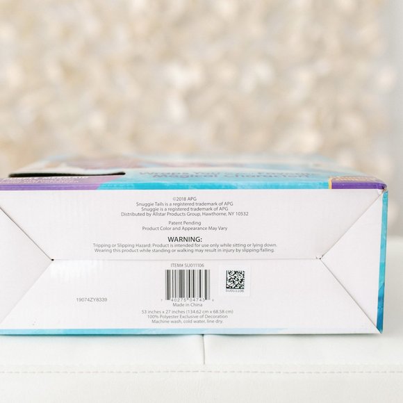 Snuggie Tails Soft, Cuddly Blanket Mermaid New Great Gift! - Picture 5 of 6